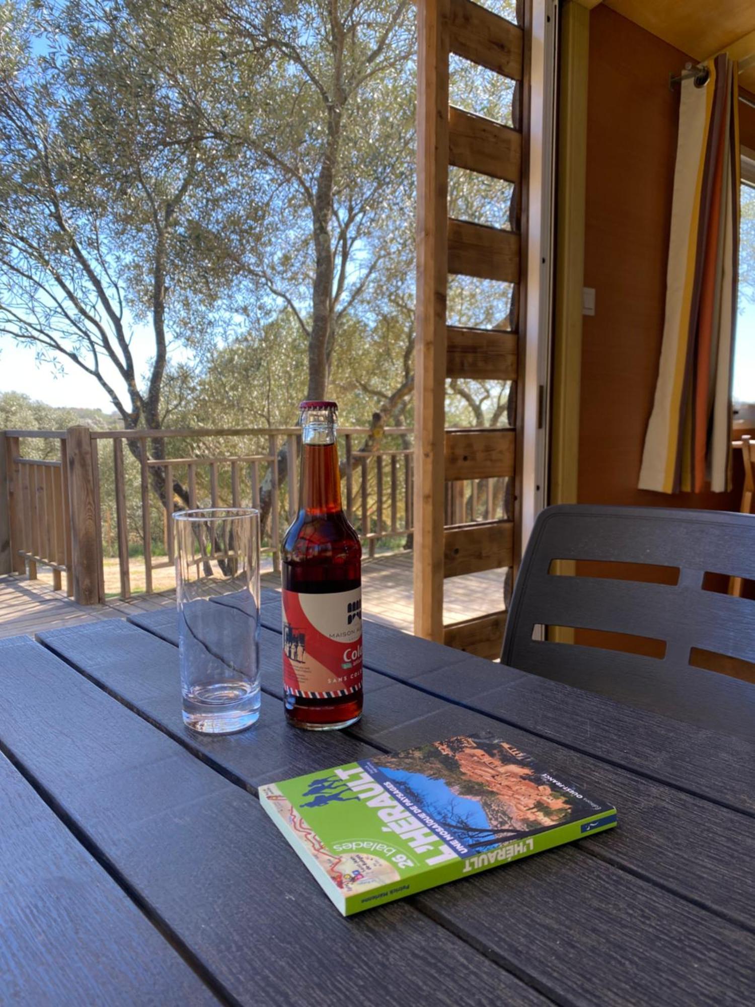 Camping Les Amandiers Castelnau-de-Guers 外观 照片